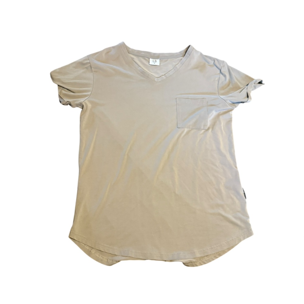 Little Bipsy Tan Short Sleeve Tee